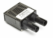 AFBR-5103PEZ, 125 Мбод приемопередатчик для многомодового оптоволокна сетей FDDI, ATM и Fast Ethernet, мезонинный корпус с расположением выводов 1х9, экран от электромагнитного излучения